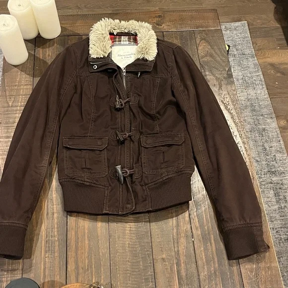 Abercrombie & Fitch Rare Vintage Bomber/Utility Jacket-Super Rare - Picture 8 of 17